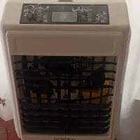 کولر آبی پرتابل سلولوزی با محفظه یخ در حد نو