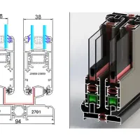 پنجره دوجداره کرکره درب اتومات