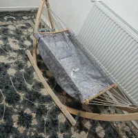 گهواره سنتی ننو له لو بیشکه|تخت و صندلی بچه|جوانرود, |دیوار