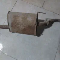 منبع اگزوز با لوله پیکان وانت
