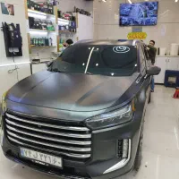 uvجلوی شیشه آبی لاکچری سیلور دودی نانوسرامیک ۹