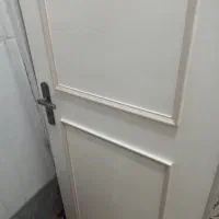 درب چوبی در حد نو|مصالح و تجهیزات ساختمان|قم, انسجام|دیوار