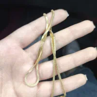 زنجیر گردنبند طلا بسیار محکم شرکتی