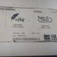 لپتاب ایسوز مدل X540L|رایانه همراه|اصفهان, خیادان|دیوار