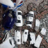 لباس تکواندو به همراه بلوزو شلوار سفید