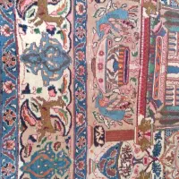 فرش دستبافت قدمت صد ساله|فرش|بجنورد, |دیوار