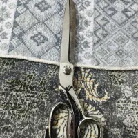6 تا قیچی نوک کچ و قیچی ایتالیایی سایز 12
