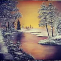 تابلو نقاشی رنگ و روغن|تابلو، نقاشی، عکس|بستان آباد, |دیوار