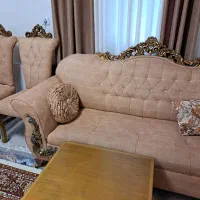 مبل ۱۲ نفره با ۲ عدد فرش ۶ متری|مبلمان خانگی و میز عسلی|رشت, دیانتی|دیوار