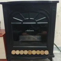 بخاری گازی آدنیس انگلیسی کم‌استفاده و تمیز