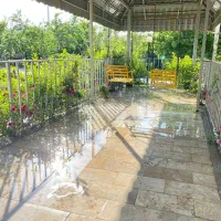 زمین حدو11هکتارو2/5هکتارحاشیه جاده برزل اباد