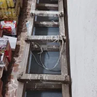 نردبان دوطرفه نردبان ۲ متری و نردبان ۴متری