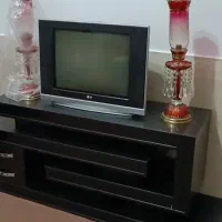 تلوزیون ال جی همراه میز