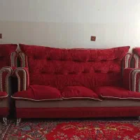 فروش مبلمان با گل میزها در حد نو