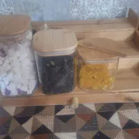 پا سماوری  و استند چوبی