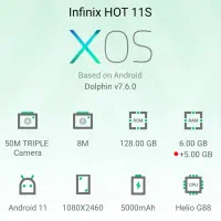 گوشی infinix hot 11s|موبایل|سلماس, |دیوار