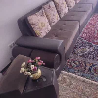 مبل دست دوم در حد نو تمیز راحتی|مبلمان خانگی و میز عسلی|فولادشهر, مسکن مهر فولادشهر|دیوار