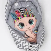 تشک گارد دار بیضی مخمل کتان نخ