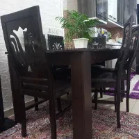 میز ناهار خوری ۶ نفره در حد نو|میز و صندلی غذاخوری|زنجان, |دیوار