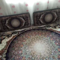 چهارعددپشتی خوش رنگ سالم وتمام نخ