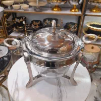 سوفله استیل حلقه نگین