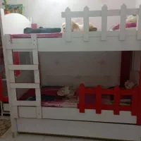 تخت دوطبقه کم جا