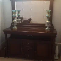 آینه و کنسول|بوفه، ویترین، کنسول|تهران, درختی|دیوار