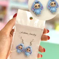 گوشواره فانتزی لبوبو عمده و تک ( labubu ) لابوبو|بدلیجات|آفتاب, |دیوار