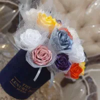 انواع شاخه و باکس های گل رُبانی|گل مصنوعی|تهران, شکوفه|دیوار