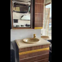 روشویی فول ست چوب سیمکان