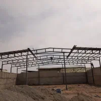 اجرای کلیه کارهای سقف شیروانی و خرپا و پوشش و سوله