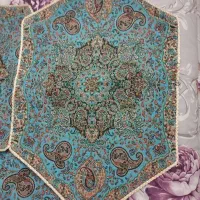 رومیزی 3تیکه نو|پرده، رانر، رومیزی|گلبهار, شهر جدید گلبهار|دیوار