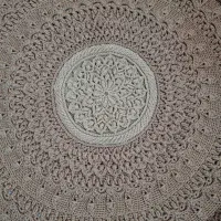 فرشینه مکرومه|فرش|اصفهان, تیران|دیوار