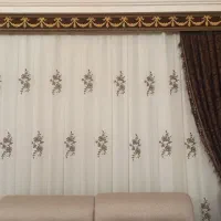 پرده زیر پرده والن و کتیبه|پرده، رانر، رومیزی|اهر, |دیوار
