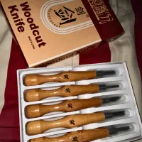 مغار دسته چوبی چینی knife