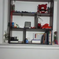 کتابخانه تمام ام دی اف|کتابخانه، شلف، قفسه‌های دیواری|رشت, منظریه|دیوار