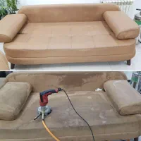 مبل شویی بادستگاه پاشش ومکش ومواد نانو سراسر اهواز