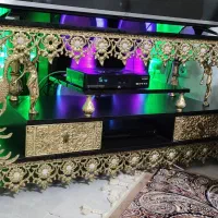 بوفه ساعت میز تلویزیون|مبلمان خانگی و میز عسلی|ساوه, |دیوار