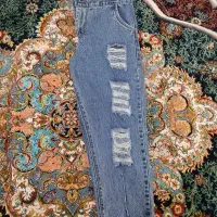شلوار های لی و پارچه ای در حد نو