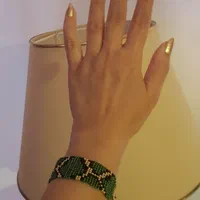 دستبند منجوق بافی سمانه|بدلیجات|گلبهار, شهر جدید گلبهار|دیوار