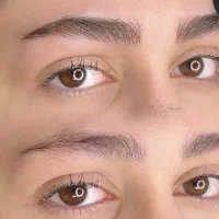 مدل برای میکروبلیدینگ ابرو جهت تکمیل آلبوم کاری