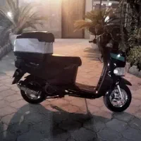 جهانرو ۱۵۰ مشکی اسکوتر در حد