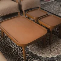 میز جلو مبلی  و دوتا عسلی