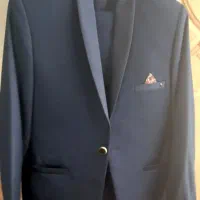 کت و شلوار پسرانه آبی نفتی