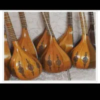 سه تار طرح دار مفاخری(سوخته کاری )