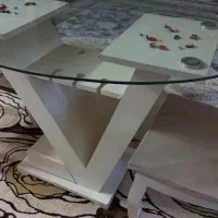 میزناهارخوری ۴نفره|میز و صندلی غذاخوری|لنگرود, |دیوار