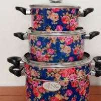 سرویس قابلمه نسوز داخل مشکی