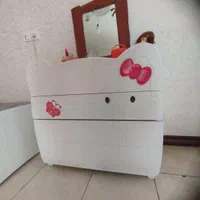 سرویس خواب کودک نوجوان کیتی ساحل چوب|تخت و سرویس خواب|کرمانشاه, |دیوار