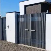 درب ماشین رو حیاطی ویلایی باغی تک‌ لت دولت حیاط