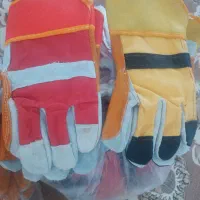 دستکش چرم کف دوبل جهت زرشک کنی|ابزارآلات|قائن, |دیوار